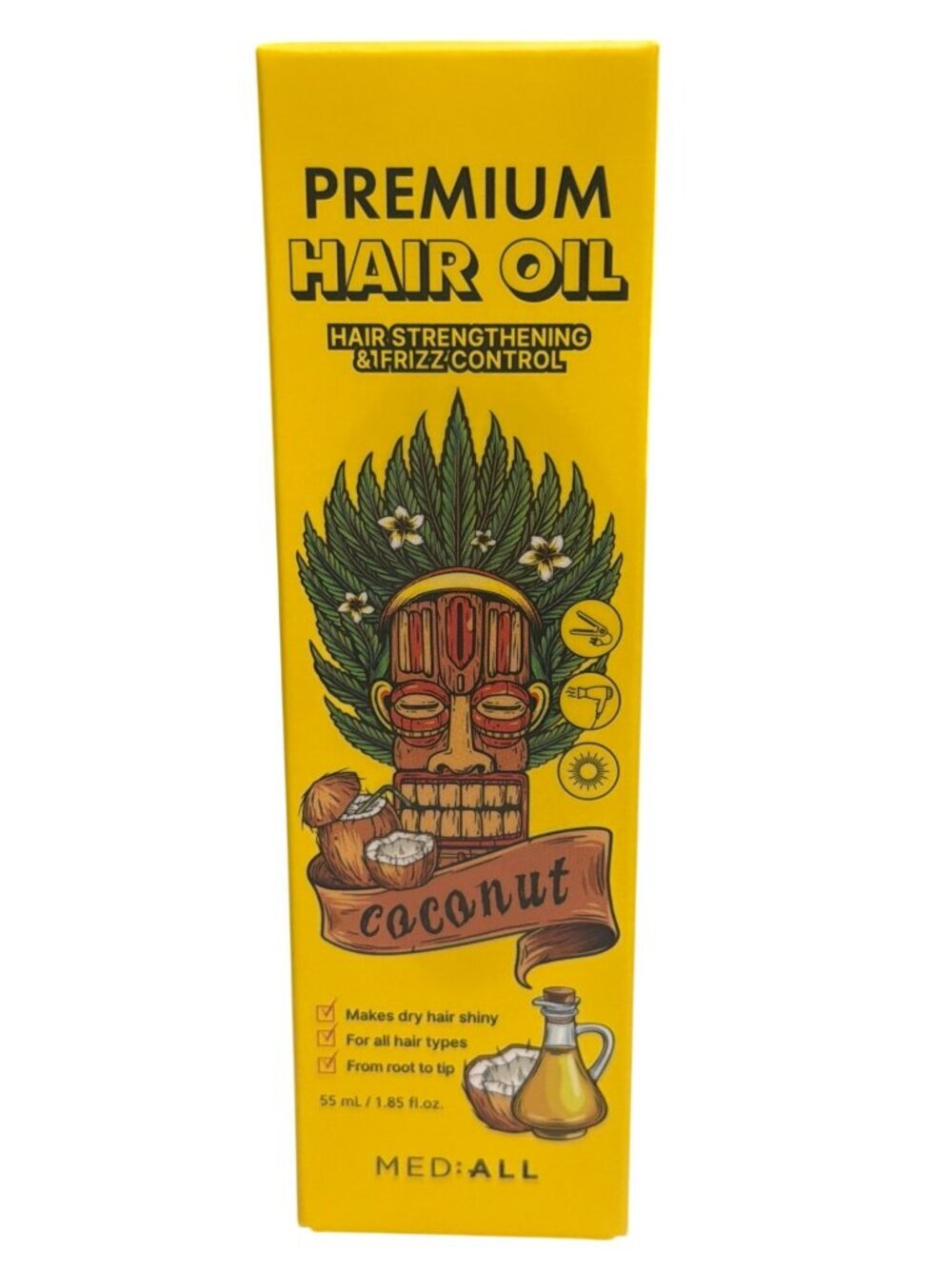 New Premium Hair Oil For Strengthening & Frizz Control